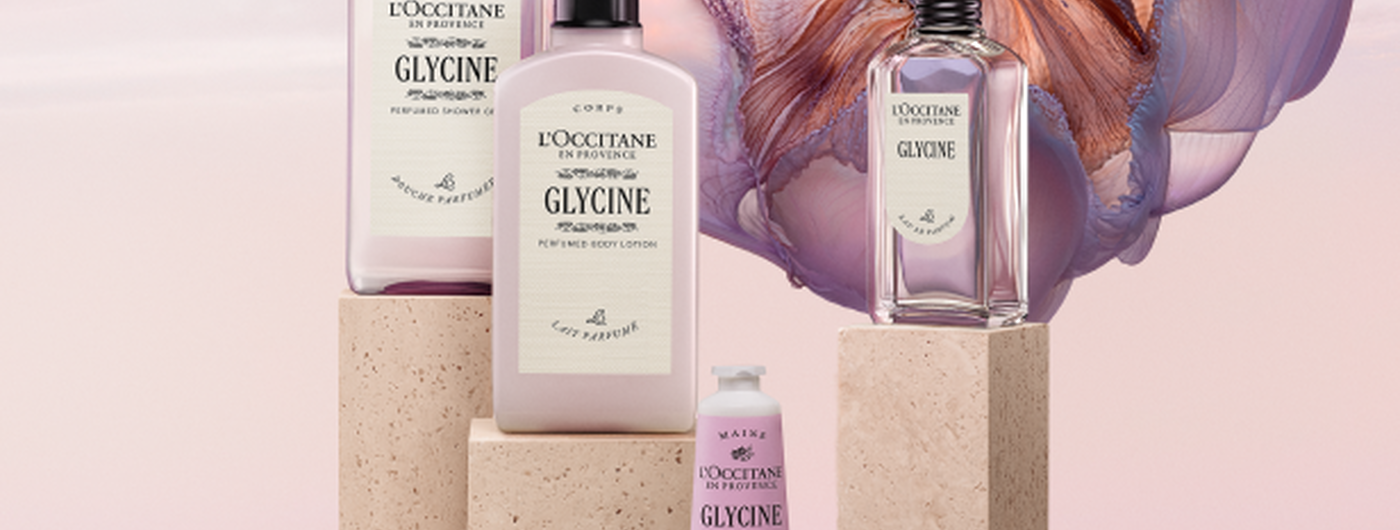 Colección Glycine - Cuidado corporal y perfume | L'Occitane